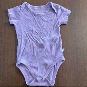 The Honest Company Lavender Cotton Bodysuit